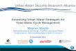 Assessing Urban Water Strategies for Total Water … Urban Water Strategies for Total Water Cycle Management. Magnus Moglia. ... Future development meet QDC alternative water supply: