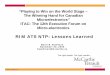 RIM ATS NTP: Lessons Learned - McCarthy Tétrault · RIM ATS NTP: Lessons Learned Barry B. Sookman November 30, ... clipper processor technology ... ranging from credit card fraud