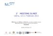 2 MEETING IU - iunet.info · and de-synchronization techniques will be defined and developed, ... on test structures, ... including quasi ballistic transport (QTB) 