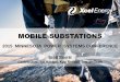MOBILE SUBSTATIONS - UMN CCAPS · MOBILE SUBSTATIONS 2015 MINNESOTA POWER SYSTEMS CONFERENCE Scott Storrar Contributors: Bill Hansen, Kyle Reddell, ... Substation Rebuilds