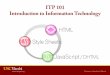 ITP 101 Introduction to Information Technologybcf.usc.edu/~trinagre/itp101/lectures/ITP101_HTML.pdf · to provide structure • We call matching tags, and their enclosed content,