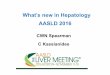 What’s new in Hepatology AASLD 2016 - …€™s new in Hepatology? AASLD 2016 ... Cholestatic Liver Disease • Primary biliary Cholangitis ... • Proposed by Dame Sheila Sherlock