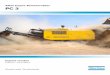 Atlas Copco Powercrusher PC 3 - Eltrak Bulgaria · 9851 2759 01b Transport dimensions 2011-02-04 Örebro, Sweden Features and technical information for PC 3 For further information,
