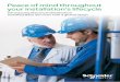 Peace of mind throughout your installation’s lifecycle · Peace of mind throughout your installation’s lifecycle . ... proven tools and procedures, ... Knauf Insulation,