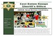East Baton Rouge Sheriff’s Office · The East Baton Rouge Sheriff‟s Office participated in The Louisiana Associa- ... shadow the American training team. ... Jessica E. White-Corporal