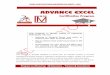 ADVANCE EXCEL - 3D EDUCATORSBROCHURE].pdfADVANCE EXCEL DASHBOARD REPORTING THE NAMED RANGE ... Advance Printing, Shortcut Keys for Excel . FINAL CERTIFICATION SHALL BE AWARDED BY IMRTC