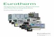 Temperature Control, Measurement and Data …romdevices.com/pdf/cataloage/BroEurotherm.pdfTemperature Control, Measurement and Data Recording Solutions As part of the Schneider Electric