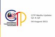 GTP Media Update: Q1 & Q2 04 August 2011gtp.pemandu.gov.my/gtp/upload/45be643d-d70f-4fa7... · •Complete PDRM re-assignment •Provide facilities and equipment PDRM Frontline Improvement