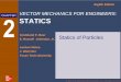 CHAPTER VECTOR MECHANICS FOR ENGINEERS: STATICS … 2.pdf · VECTOR MECHANICS FOR ENGINEERS: STATICS Eighth Edition Ferdinand P. Beer E. Russell Johnston, Jr. Lecture Notes: J. Walt