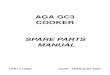 AGA GC3 COOKER SPARE PARTS MANUAL O… ·  · 2012-11-19aga gc3 cooker spare parts manual ... burner assembly aga gc3 cooker. aga gc3 cooker may ... 3 4 5 5a 6 7 8 9 10 11 12 13