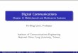 Digital Communications - Chapter 11 Multichannel and ...shannon.cm.nctu.edu.tw/digitalcom/Chap11.pdf · Chapter 11 Multichannel and Multicarrier Systems ... it is actually a multi-carrier