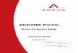 MiCOM P225 - Schneider Electricms.schneider-electric.be/OP_MAIN/Micom/P225_EN_T_B11.pdf · MiCOM P225 Motor Protection Relay . Technical Guide . P225/EN T/B11 . Contains: Software
