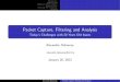 Packet Capture, Filtering and Analysis - Alexandre … Capture, Filtering and Analysis ... a very quick introduction ... Time reference is a critical part in forensic analysis