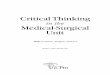 in the Medical-Surgical Unit - Nurse Managers - 2018 · Critical Thinking in the Medical-Surgical Unit ©2007 HCPro, Inc. iii ... Polly Gerber Zimmermann, RN, MS, MBA, CEN, has been