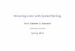 Drawing Lines with SystemVerilog - Columbia …sedwards/classes/2015/4840/lines.pdfmodule bresenham(input logic clk, reset, input logic start, input logic [10:0] x0, y0, x1, y1, 