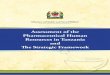 Assessment of the Pharmaceutical Human …apps.who.int/medicinedocs/documents/s17397e/s17397e.pdfAssessment of the pharmaceutical human resources in Tanzania and the Strategic Framework
