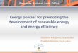 Energy policies for promoting the development of … Energy/Energy_SS...Energy policies for promoting the development of renewable energy ... electricity, water and gas for ... to