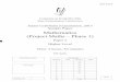 Mathematics (Project Maths – Phase 1) - Galway Maths … ·  · 2012-11-26Mathematics (Project Maths – Phase 1) Paper 2 Higher Level Time: 2 hours, 30 minutes 300 marks ... year