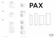 PAX - IKEA.com – International homepage – IKEA kerana bahan binaan dinding adalah berbeza, skru untuk pemasangan pada dinding tidak disertakan. Untuk mendapatkan nasihat tentang