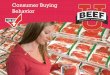 Consumer Buying Behavior - Beef Retail Buying Behavior: QUIZ 4. Which of the following is a handy merchandising idea for helping consumers overcome their “price hurdles” when deciding