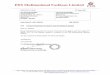 PDS Multinational Fashions Limited · PDS Multinational Fashions Limited ... Certain statements in this document may be forward-looking statements. ... PDS Multinational Group will