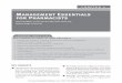 Management Essentials for Pharmacistssamples.jbpub.com/9781449613433/63268_CH02_Chisholm.pdf · 22 Chapter 2: Management Essentials for Pharmacists the most eff ective managers are