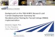 Background on the TRB-SHRP2 Research and Current ...shrp2.transportation.org/documents/4_R06G_Tunnels_Slides_for...Current Deployment Overview for Nondestructive Testing for Tunnel