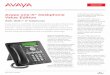 Avaya one-X Deskphone Value Edition - DVX - experience features such ... Avaya one-X® Deskphone Value Edition 1608, 1608-I* IP Telephones Avaya one-X is a portfolio of communications