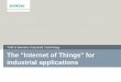 TUM & Siemens Corporate Technology The Internet of … "Internet of Things ... How to identify particular devices in a network? How to identify particular data in ... "Secure data