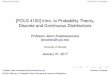 [POLS 4150] Intro. to Probability Theory, Discrete and ...scholar.harvard.edu/files/janastas/files/quant-methods-01-31.pdf · Measures of Spread Introduction to Probability [POLS