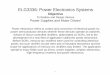 ELG3336: Power Electronics Systems - University of Ottawarhabash/ELG3336PowerElectronics.pdf · Single-phase fully-controlled bridge rectifier Three-phase three-pulse, ... Examples