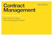25 09 15 - proactis.us · PROACTIS Contract Management enables procurement departments to gain control and visibility across the entire contract lifecycle. ... automatically into