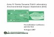 Area IV Santa Susana Field Laboratory Environmental Impact Statement (EIS)€¦ ·  · 2012-02-22Area IV Santa Susana Field Laboratory Environmental Impact Statement (EIS) Pre 