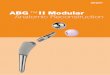 ABG II Modular Anatomic Reconstruction · 0 ABG™II Modular Anatomic Reconstruction Stem Features • TMZF Alloy – Further improves stress transfer to the proximal fe-mur over