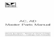 AC, AD Master Parts Manual - Winget - Concrete Mixers ... PETTER AC-AD PARTS MANUAL.… · Ciascun motore ha un numero di serie individuale che ... Lister-Petter AC1 and AD1 Master