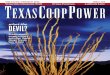 YOUR ELECTRIC COOPERATIVE NEWS MARCH 2018 ELECTRIC COOPERATIVE NEWS MARCH 2018 Venerable Chisholm Trail Primo Potatoes Lubbock Lake DEVIL?what the Prickly plants, creepy critters and