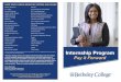 Internship Program - Berkeley College Program “Berkeley College interns are highly motivated students who are tasked Pay it Forward to work alongside dedicated professionals at the
