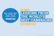 WARC 100 LESSONS FROM THE WORLD’S BEST … Copyright Warc 2015. All rights reserved. VIEW THE WARC 100 Executive Summary Notes on the data analysis In 2014, Warc published 75 case