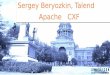 Sergey Beryozkin, Talend Apache CXF Overview • References all JOSE algorithms: signature algorithms, content and key encryption algorithms • Describes how some of JOSE algorithms