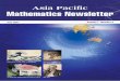 Asia Pacific Mathematics Newsletter - Australian ... Pacific Mathematics Newsletter July 2011 Volume 1 Number 3 Behind the Great Wave at Kanagawa Institute for Mathematical Sciences,