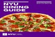 NYU DINING GUIDE · DINING GUIDE. CONTENTS Welcome to NYU Dining 2017-2018 Calendar How Meal Plans Work Washington Square Meal Plans Washington ... to register …