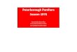 Peterborough Panthers Season 1978 - Speedway … · Peterborough Panthers Season 1978 ... Mark Fellows (Wolverhampton) ... 1 18/10/2016 09/05/1978 Barrow v Peterborough Ht 12: 