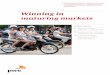 Winning in maturing markets - PwC in maturing markets Growth Markets Centre – Opportunities and strategies for growth in maturing markets January 2017 In this report 4 Maturing markets