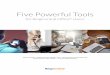 Five Powerful Tools - RingCentral · PDF fileUser phone configuration Tap the drawer to open more options. Conference Meetings Glip Text ... RingCentral, RingCentral Office, RingCentral
