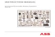 INSTRUCTION MANUAL - ABB Ltd · Types UP5 and UP6 Actuator ... 8-18 Air Failure Lock Component Removal and Replacement ... REPLACEMENT PARTS 