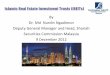 By Dr. Md Nurdin Ngadimon Deputy General Manager and …iifm.net/sites/default/files/session-files/islamic reits - dr... · Islamic Real Estate Investment Trusts (iREITs) By Dr. Md