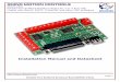 RHINO MOTION CONTROLS - robokits.download Paralllel Port CNC... · RHINO MOTION CONTROLS RMCS-2401 Parallel Port Buffered Breakout Board for 3 or 4 Axis CNC Usable with Mach3, 