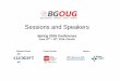 Sessions and Speakers - bgoug.org · Sessions and Speakers ... DW and BI; GIS; ... Moskva Plovdiv 1 Oracle Data Guard Fast-Start Failover: Live demo Svetoslav Gyurov, 