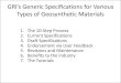 RI’s eneric Specifications for Various Types of ...geosynthetic-institute.org/grispecs/gen.pdf · RI’s eneric Specifications for Various Types of Geosynthetic Materials 1. 