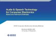 Audio & Speech Technology for Consumer … & Speech Technology for Consumer Electronics ... IEEE Consumer Electronics Society ... a decibel is used to measure the amplitude of the